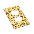 thumbnail image 3 of Kll Funny Construction Vehicles Wall Plate,Gloss Finish,Standard Size 1 - 5" X 3", Polycarbonate Thermoplastic,Electric Receptacle Plug Covers, 3 of 8