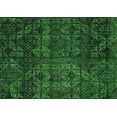 thumbnail image 1 of Ahgly Company Indoor Rectangle Abstract Emerald Green Modern Area Rugs, 5' x 8', 1 of 4