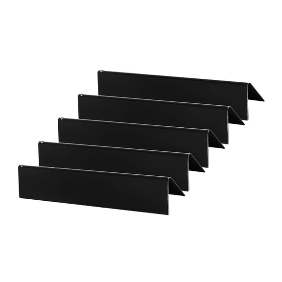 Weber Spirit Grill Flavorizer Bars 15 Inch, 5 Pack Replacement Parts for Spirit I & II 300 Series Grills - Porcelain Enameled Steel Heat Plates