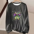thumbnail image 5 of Xuyuer Carnival Womens Long Sleeve Shirts Fall Outfits 2025 Tops Fashion Clothing Crewneck Tee Blouses, 5 of 5