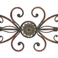 thumbnail image 4 of DecMode Brown Metal Scroll Wall Decor, 4 of 9