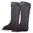 thumbnail image 3 of TISHITA 1 Paire de Doublures de Bottes Résistantes au Froid Thermiques pour Chaussures de Pluie Pêche Randonnée 44 Noir, 3 of 8