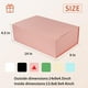 thumbnail image 2 of Caja de regalo YINUOYOUJIA 35x23x11 cm con tapa magnética rosa, 2 of 7