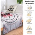 thumbnail image 6 of Yibo Aunt Gifts Blanket Aunt Gifts from Niece Auntie Gifts Ideas Aunt Birthday Gifts Best Aunt Ever Gifts Birthday Gifts for Aunt from Niece Nephew Gifts for Aunt Throw Blanket, 6 of 7