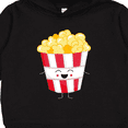 thumbnail image 3 of Inktastic Cute Kawaii Popcorn Toddler Hoodie, 3 of 4