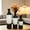 White+Black, variant on Leumius Decorative Metal Vases Set of 3, Gold Leaf Pattern Floor Vases, White & Gold Tall Vases for Home Decor, Living Room Entryway Decor
