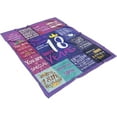 thumbnail image 6 of 18th Birthday Gifts for Girls, Warm Blanket Gifts for Gifts for Daughter Sister Granddaughter on Their 18th Birthday, 60 * 50IN, 6 of 6
