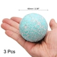 thumbnail image 2 of Uxcell 3Pcs Decorative Glass Balls 2.36 Inch Orbs Centerpiece Balls Mosaic Glass Ball Sphere for Decor Bowls Vases Dining Table Party, Light Blue, 2 of 5
