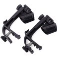 thumbnail image 4 of AURARMLET 2 Pcs Support de Microphone Réglable Noir avec Base Antidérapante pour Tambour, 4 of 6