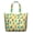 Dog, variant on Rustic Travel Duffel with Tribal Patterns, Vintage Aesthetic Room Decor-Inspired Tote Bag with Waves and Natural Style, Carry-on for Women