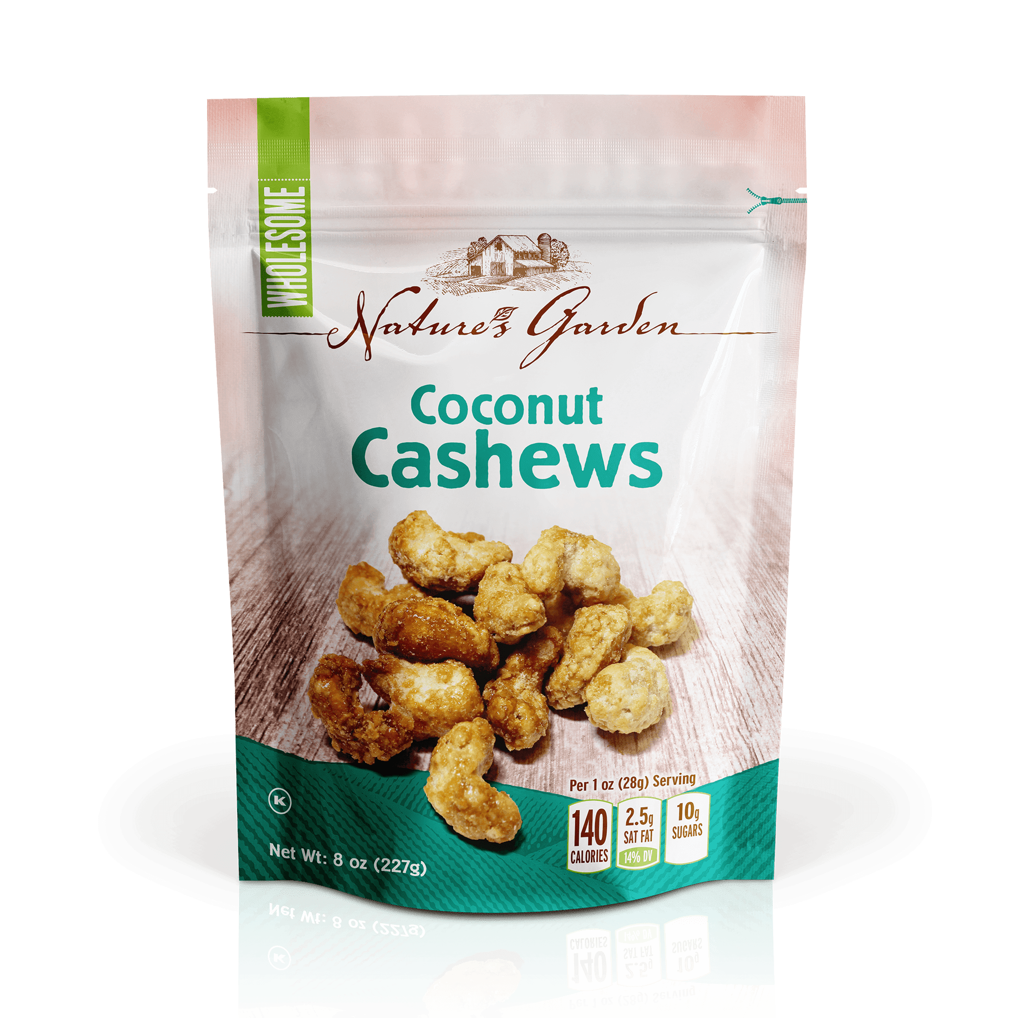 Coconut Cashews, 8 Oz.
