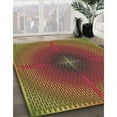 thumbnail image 3 of Ahgly Company Machine Washable Indoor Rectangle Transitional Dark Golden Rod Brown Area Rugs, 8' x 10', 3 of 7