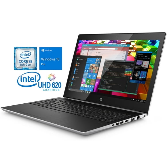 HP ProBook 450 G5 Remis à Neuf, Portable, Écran Tactile HD 15,6 Pouces, Intel Core i5-8250U jusqu'à 3,4 GHz, 16 Go de RAM, SSD 256 Go, HDMI, VGA, Lecteur de Cartes, Wi-Fi, Bluetooth, Windows 10 Pro