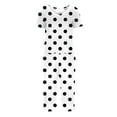 thumbnail image 4 of Womens Summer Pajamas Set Casual Short Sleeve V Neck Tops and Capri Pants with Pockets Sleepwear Pjs Loungewear, 4 of 8