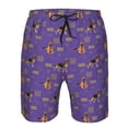 thumbnail image 4 of Kdxio German Shepherd Dog Pattern Mens Casual Shorts - Drawstring Summer Beach Sports Shorts for Men, 4 of 9