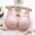 thumbnail image 4 of DGMIOCS Women’s Bras Bras for Women No Underwire Wave Push Up Wireless Bra Seamless Bras Full Coverage Bralettes Lift Everyday Bras Pink 38, 4 of 5