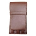 thumbnail image 3 of Estuche para lápices, Estuche para lápices, 3 compartimentos, Minimalista, Material de oficina, Estuche para bolígrafos Café, 3 of 9