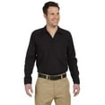 thumbnail image 2 of Dickies Men's Long Sleeve Industrial Wrinkle Resistant Work Shirt Black S, 2 of 3