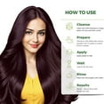 thumbnail image 5 of Nisha Pack Of 10 Permanent Natural Red Henna Hair Color Dye, 100% Grey Coverage, Burgundy Red, 0.53 oz Each Pack, 5 of 8