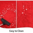 thumbnail image 4 of Noahas Soft Fluffy Area Rug for Living Room Bedroom Shaggy Accent Carpets for Kids Girls Rooms,8'x10',Red, 4 of 7
