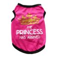 thumbnail image 1 of CSChome Pet Vest Breathable Soft Comfortable Sleeveless Crown Printing Dog Vest Pullover Daily Wear, 1 of 7