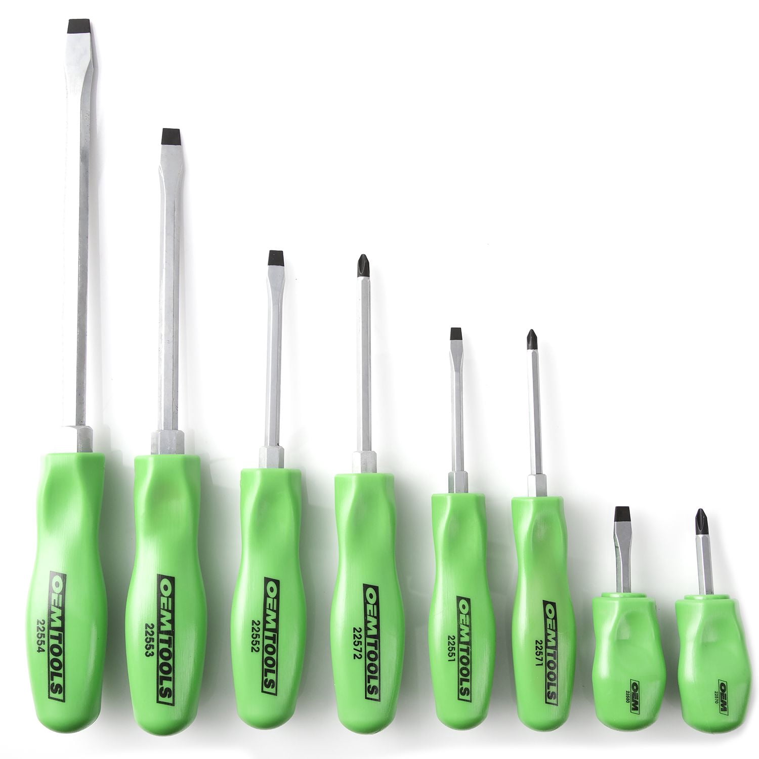 OEM Tools 23999 Mechanics Screwdriver Set - 8 Piece
