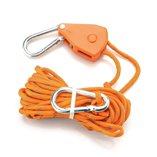 RANMEI 4/5M Adjustable Lanyard Hanging For Tent Rope Hanger Pulley