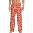 thumbnail image 2 of Goofa Tomato Printed Soft Pajama Pants for Men, Wide Leg Comfy Casual Lounge Yoga Pants-XX-Large, 2 of 9