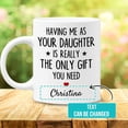 thumbnail image 2 of Mom Coffee Mug Personalized Funny Mother Mugs Cup 11oz 15oz Birthday Mothers Day Christmas Presents For Best Moms Gift From Daughter Son, 2 of 7