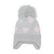 thumbnail image 1 of Gorro protector de orejas, diadema de rayas con lunares, gorro de punto para mujer en invierno., 1 of 2