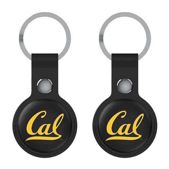 Keyscaper Black Cal Bears  Two-Pack AirTag Holders