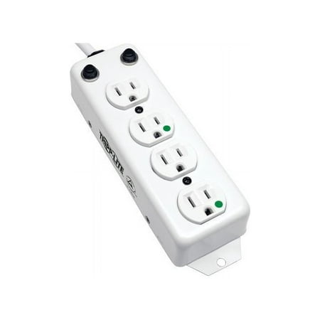 UPC: 0037332139214 | Tripp Lite 4-Outlet Medical-Grade Power Strip for Patient-Care Areas