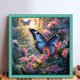 thumbnail image 2 of Hilo Algodón Bordado Punto Cruz Con Flores Y Mariposas 11CT 40x40cm, 2 of 9
