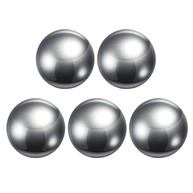 Unique Bargains Billes de Roulement en Acier au Carbone 30 mm Polies avec Précision, Lot de 5