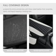thumbnail image 4 of Patchwork Leather Center Console Covers for Cars,Upgraded Arm Rest Cover for Car with Side Storage Pocket for Car Seat Organizer,Middle Console Cover Stylish Car Decoration (Gray), 4 of 11