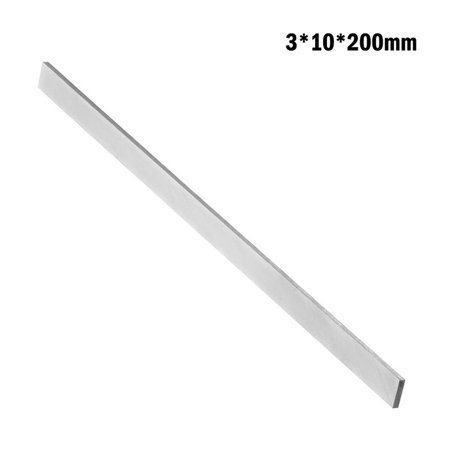 

White Steel Bar CNC Lathe Tools HSS Square Steel Bar 200mm for Milling Turning