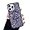 Purple, variant on for iPhone Case,[Compatible with MagSafe] Crystal Diamond Glitter Bling Sparkly Soft Shockproof Cover for Women Girls Phone Case (Silver,iPhone 15 Plus)