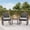 3 PCS-Gray, variant on Asofer 3 Pieces Patio Bistro Wicker Chairs , All-Weather Outdoor Rattan Conversation Set with Glass Table for Lawn, Poolside, Porch,Gray