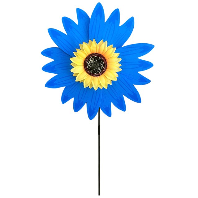 Estaca Molino Viento Girasol Giratorio Decoraciones Coloridas para El