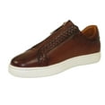 thumbnail image 3 of Men's Shoes GENIO Turkey Casual Dress Leather Braided 120198805 Cognac, 3 of 7