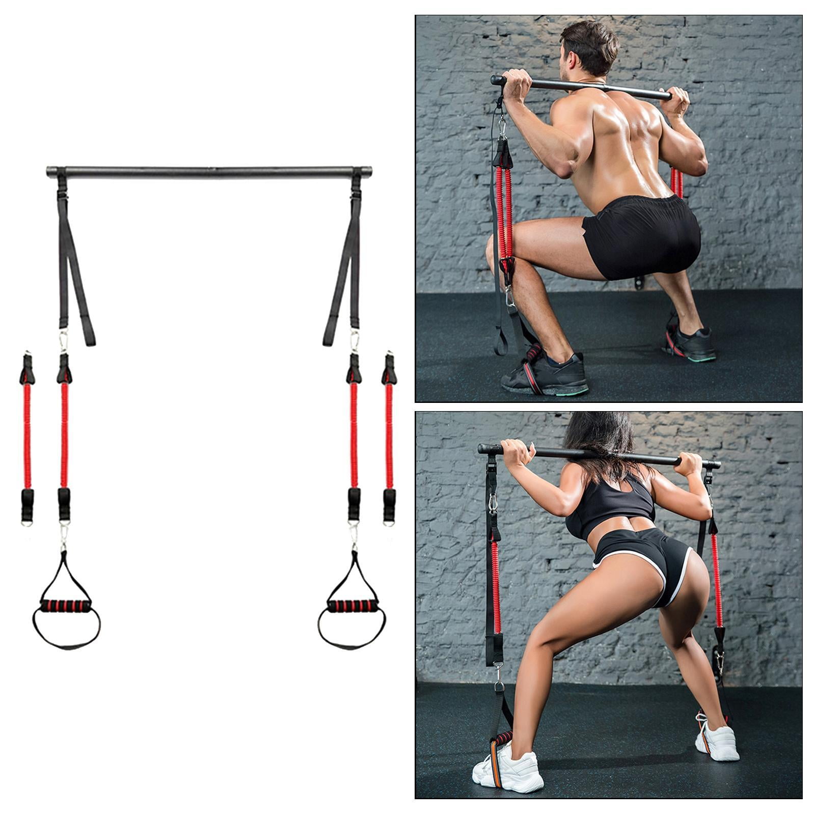 Resistance band squat bar hotsell