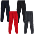 thumbnail image 2 of Quad Seven Boys' Sweatpants - 4 Pack Active Fleece Cargo and Basic Jogger Pants (Size: 4-18), 2 of 6