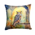 thumbnail image 2 of Great Horned Owl Throw Pillow, 2 of 2
