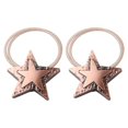 thumbnail image 2 of 2 piezas magnética en apariencia de estrella Clips de sujeción de cuerda decorativos sujetadores para cortinas de ventana cortinas para sujetar bronce rojo Macarena corbata de cortina, 2 of 8