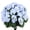 Blue, variant on ZenCart Artificial Begonias Bunch Reusable Wedding Party Decor Faux Flowers Fake Begonia Flowers for Home Interior Garden Porch Decoration