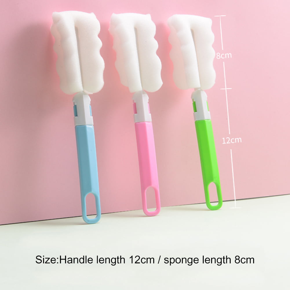 Long Handle Cup Brush Cleaner Gadgets Baby Bottle Brush Kitchen Cleaning  Brush *