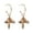 Caramel color, variant on Creative, dreamy and cute forest-themed small mushroom oil drop earrings, colorful oil drop mushroom earrings