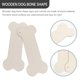 thumbnail image 3 of EeaseMX Juego de 20 letreros colgantes de madera con forma de hueso de perro y recortes de madera decorativos para hacer tú mismo., 3 of 7
