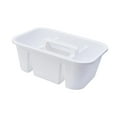 thumbnail image 4 of S SERENABLE Étui de Transport pour Outils de Nettoyage Compartiments Rangement Capacité de Charge Élevée Utilisation Pratique Boîte de Rangement Multifonction Résistante aux Chutes Blanc, 4 of 9