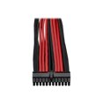 thumbnail image 2 of Thermaltake TtMod Sleeve - Power cable kit - 1 ft - black, red, 2 of 6